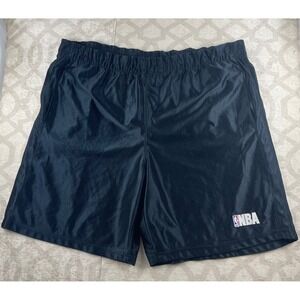 NBA Elevation Basketball Shorts Mens 2XL Black Mesh Athletic Activewear